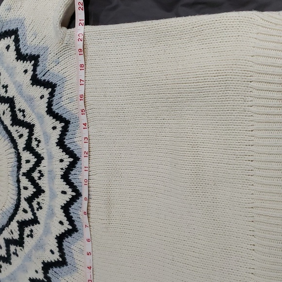 Ann Taylor Loft Fair Isle Part Mohair Warm Sweater Size L - Picture 7 of 8